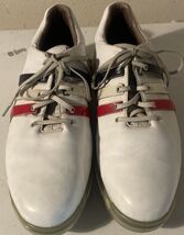 Adidas Tour 360 Golf Shoes Size 14 Soft Spike. Red/White/Blue Boost - $29.00