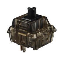 Gateron Ink Series V2 Transparent Smokey Housing 5 Pin Switches Black Si... - $120.99