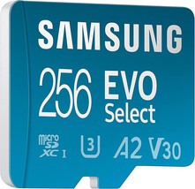 256GB Samsung Evo Select Plus Micro Sd Memory Card Adapter Micro Sdxc 130MB/s ... - $43.35