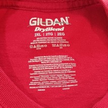 Gildan Dryblend Chattanooga Granite & Marble Men's Red T-Shirt Crewneck Size 2XL image 5