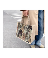  Reusable Shopper Tote Bag   Top Zipper Puppies Daily Use Mega Tote Bags... - $346.87 MXN