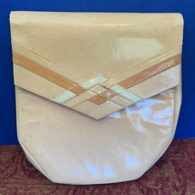 Vintage Bruno Magli Leather Clutch Handbag - £8.00 GBP