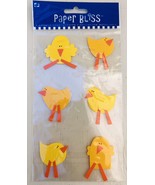 Paper Bliss Westrim Crafts Baby Easter Chicks Chicken Scrapbook Stickers... - $175.35 MXN