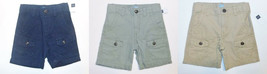 Baby Gap Toddler Boys Cargo Shorts Khaki Green or Blue Sizes 2T, 3T or 4... - $15.99