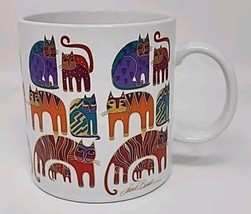 1988 Vintage Laurel Burch Fantastic Felines Cat Coffee Mug U237 - $24.99