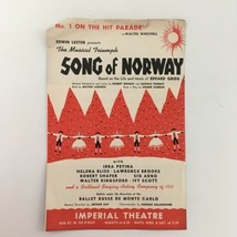 1970 Imperial Theatre ‘The Musical Triumph Song of Norway’ by Arthur Kay - $15.20