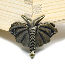 Bluemoona 5 Pcs - Jewelry Chest Box Wood Decorative Feet Leg Desk Corner... - $6.99