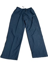 Nike Pants Mens Size Large Black Swoosh Mesh Lined Windbreaker Y2K Insea... - $24.01