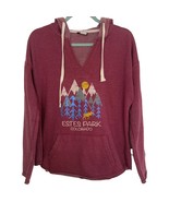 Just 4 Wear Cranberry Estes Park Colorado Destination Graphic Hoodie Large - $45.40 CAD