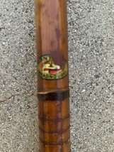 Vintage/Antique Montague Dreadnaught Heavy Duty Bamboo boat 2 Pc Fishing Rod - £212.08 GBP
