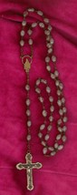 An item in the Collectibles category: Traditional Vintage Rosary Beads & Crucifix