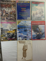 Lot of 7 Misc Naval &amp;  Military History Strategy &amp; Tactics Images Magazines - $24.74