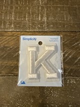 Simplicity Iron On Patch Letter K - $11.76