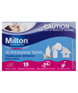Milton Antibacterial 30 Tablets - $1,422.66 MXN