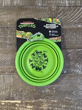 TMNT Silicone Collapsible Pet Bowl - $19.68