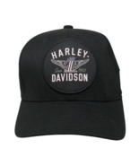 Harley Davidson Motorcycles FlexFit Baseball Hat Cap Size S/M - $46.01 CAD