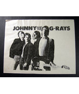 Canada kbd punk JOHNNY &amp; THE G-RAYS 1979 orig POSTER - £19.90 GBP