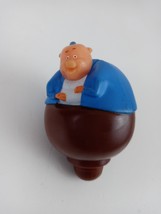 2005 McDonalds Happy Meal Toy Disney Chicken Little Spinning Top Runt - £4.64 GBP