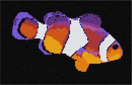 Pepita Needlepoint Canvas: Clownfish Up Close, 10&quot; x 6&quot; - £39.96 GBP+