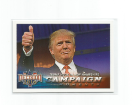 2016 DECISION CAMPAIGN MOMENT-TRUMP HUGE IN NH-HIGH NUMBER SP #131 - £7.49 GBP