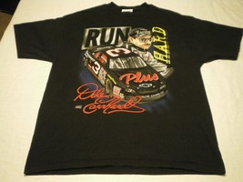 Dale Earnhardt Run Hard Stop Fast Usa Made Competitor&#39;s View Xl Vtg 1997 T-SHIRT - £26.37 GBP
