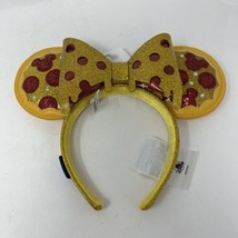 2024 Disney World Parks Eats Pizza Minnie Ears Headband NWT Limited Edition Eats - £29.72 GBP