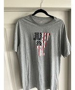 Nike Just Do It USA Men’s Gray T-shirt Size Large - €34,40 EUR