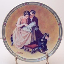 Norman Rockwell collector plate &#39;A Couple&#39;s Commitment&#39; - $29.90