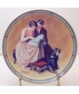 Norman Rockwell collector plate &#39;A Couple&#39;s Commitment&#39; - €25,59 EUR