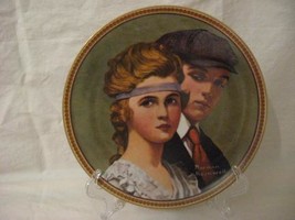 Norman Rockwell collector plate &#39;Meeting on the Path&#39; - £23.41 GBP
