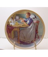 Norman Rockwell collector plate &#39;Working in the Kitchen&#39; - $29.90