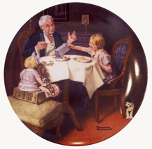Norman Rockwell collector plate &#39;The Gourmet&#39; 1985 - $29.90