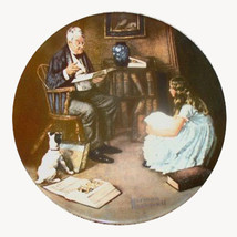 Norman Rockwell collector plate &#39;The Storyteller&#39; - $29.90