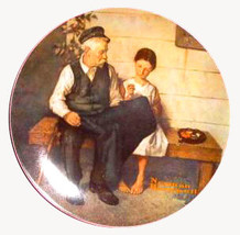 Norman Rockwell collector plate &#39;Lighthouse Keeper&#39;s Daughte - £23.90 GBP
