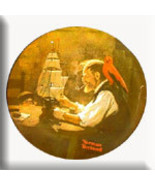 Norman Rockwell collector plate &#39;The Ship Builder&#39; - £23.76 GBP