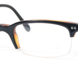Vintage ZEA OPTIK XX2 C-31 Black /Brown RARE EYEGLASSES GLASSES 47-22-13... - $97.01
