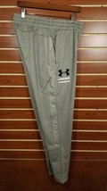 NEW Men&#39;s Under Armour Tapered Pants Tech Terry Grey Large $49 - $31.67