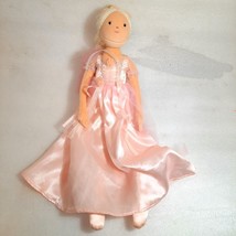 Target Play Wonder Blonde Princess Doll plush Yarn Hair Pink Dress balle... - £14.12 GBP