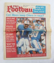 ORIGINAL Vintage Nov 27 1987 Pro Football Weekly Magazine Warren Moon - £15.81 GBP