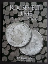 He Harris Roosevelt Dimes Dime Coin Folder Number 3 2000-2025 Album Book... - £7.52 GBP