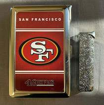 San Francisco Football Team Cigarette Case w/ Lighter Bonus Replacement ... - $20.74