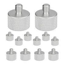 5 Core Mic Stand Adapter 12 Pieces 3/8 Male to 5/8 Female Screw Thread C... - $13.25