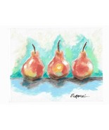 Pears 8 x 10 Canvas Panel Acrylic PTG - £18.39 GBP