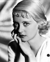 Bette Davis 16X20 Canvas Giclee Beautiful 1930'S Glamour Pose Hand At Side Of Fa - £53.35 GBP