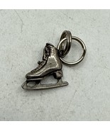 Ice Skate Boot Skating Charm Hopi Made Sterling Silver - $329.39 MXN