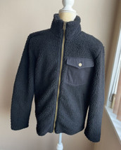 Pendleton Rock River Sherpa Fleece Full Zip Jacket Men’s Sz S Black NWT - £71.84 GBP