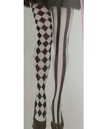 Leg Avenue Brand ~ Harlequin Pantyhose ~ One Size ~ 100% Nylon ~ 7720 ~ T55 - £19.53 GBP