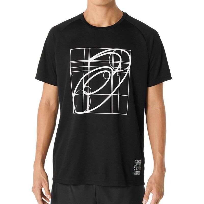 ASICS Cool Hybrid Tee Men&#39;s Sports Running T-shirts Casual AsiaFit 2031E... - $49.41