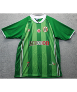 Mexico National Chesman Jersey Football Team Men&#39;s Green Short Sleeve Pu... - $27.80