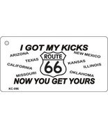 I got My Kicks Route 66 Novelty Key Chain - £9.54 GBP
